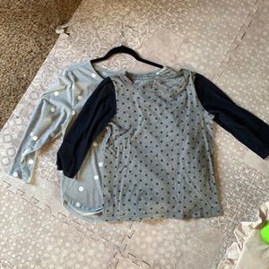 Polka dot shirts